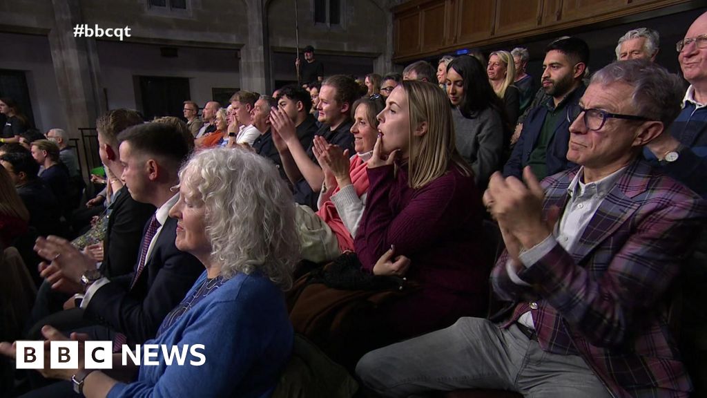 Question Time audience reacts as Andrew stripped of 'prince' title