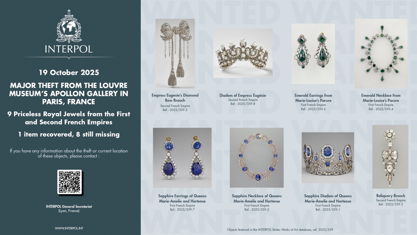 Suspects arrested over the theft of crown jewels from the Louvre museum in Paris : NPR