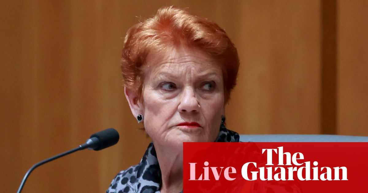 Australia politics live: Pauline Hanson speaks at CPAC event at Mar-a-Lago, says America ‘turning itself around’ under Trump | Australia news