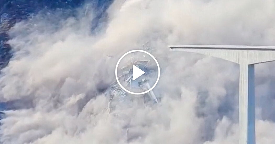 Bridge in China Partially Collapses