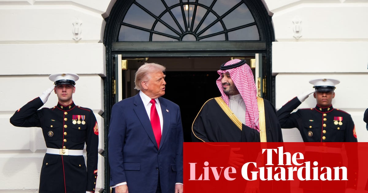 Donald Trump and Saudi crown prince Mohammed bin Salman give remarks in White House meeting - live updates | Mohammed bin Salman
