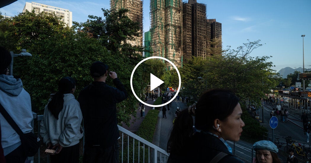 Hope for Survivors Fades as Hong Kong Fire Rescue Efforts Cease