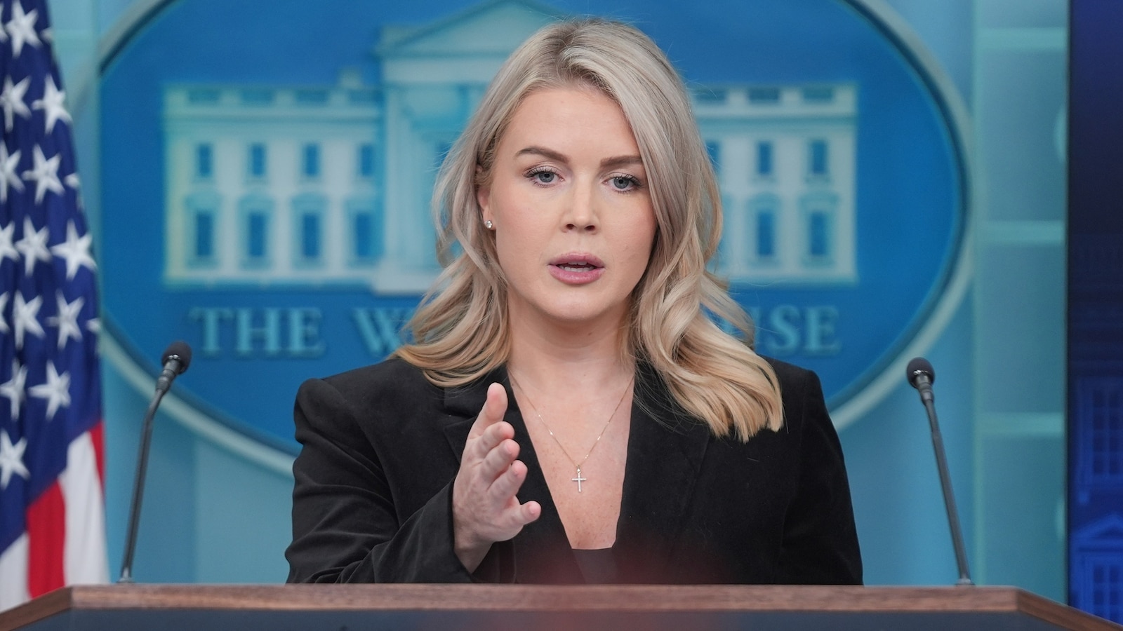 ICE arrests woman with family connection to White House press secretary Karoline Leavitt