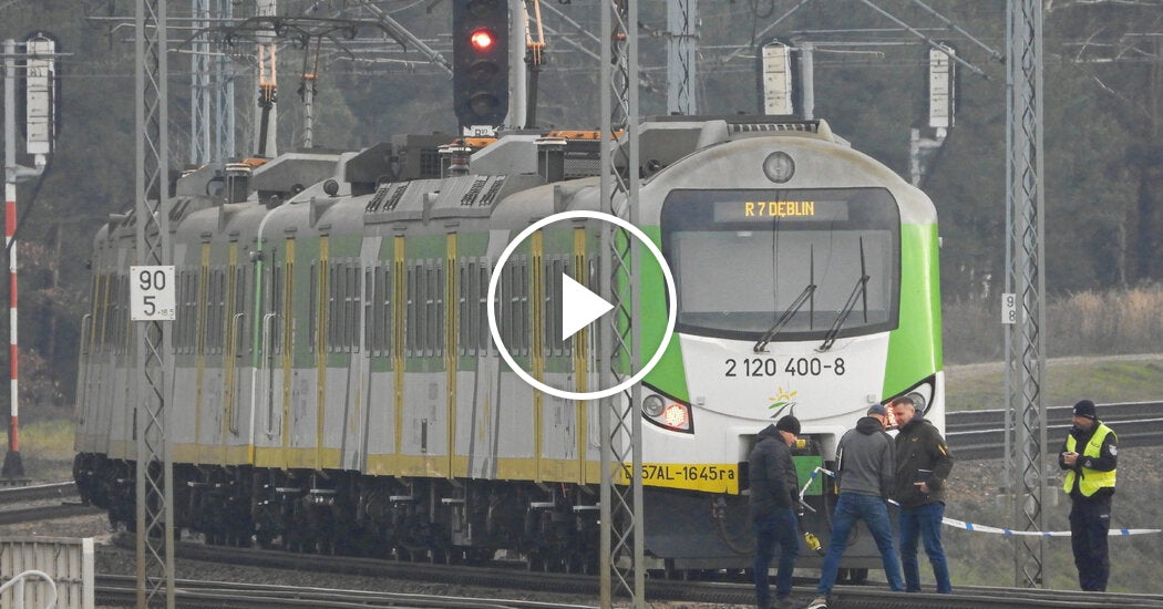 Poland Pins Railway Sabotage on Russian-Backed Ukrainians