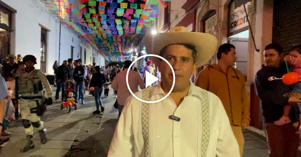 Protesters Demand Justice After a Mayor Is Killed in Mexico