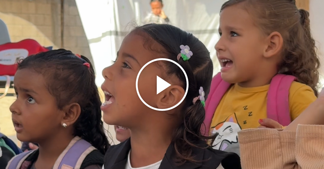 Students Find Hope at This Makeshift School in Gaza