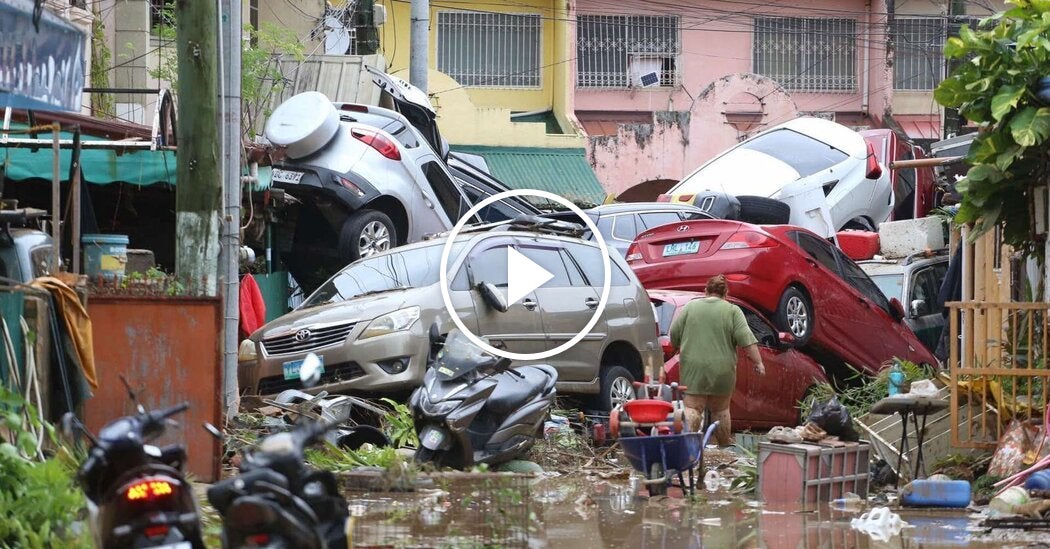 Typhoon Kalmaegi Batters Philippines - The New York Times