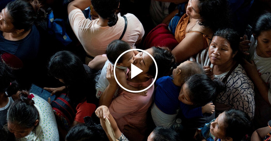 Typhoon Strikes Philippines, Days After a Storm Killed 200 People