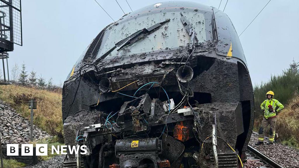 West Coast Mainline blocked as train derails in Cumbria