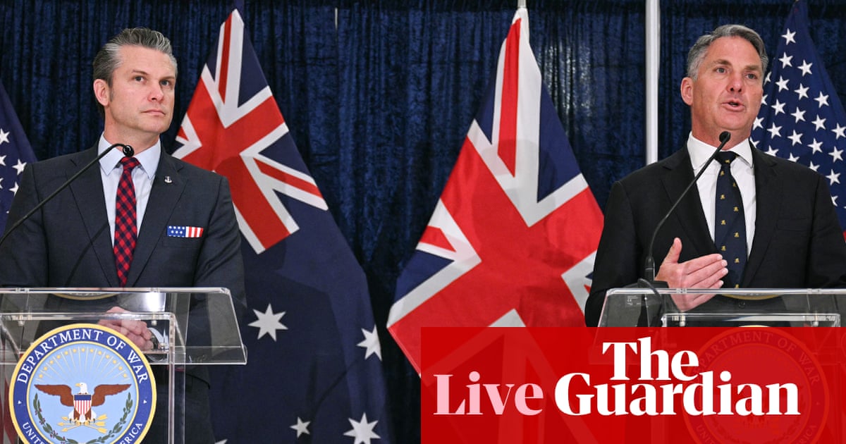 Australia news live: Marles praises ‘very significant’ Aukus meeting in Washington; NSW reaches deal on workers’ compensation changes | Australia news