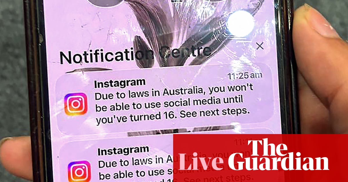 Australia news live: X complies with social media ban as apps not included surge on Apple charts | Australia news