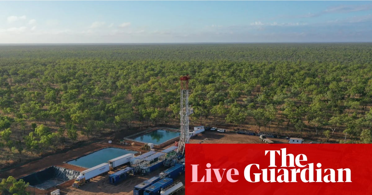 Australia news live: gas company reaches final sign-off for Beetaloo fracking project; Mark Butler to meet state health ministers over funding standoff | Australia news