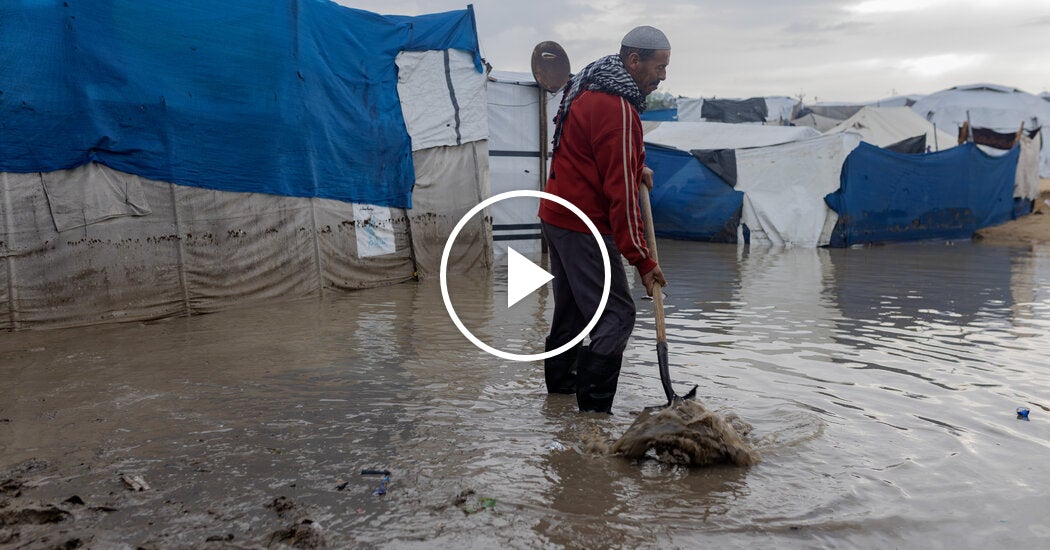 Deadly Storm Causes Massive Flooding Across Gaza