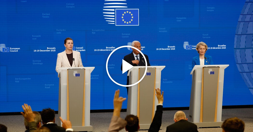 Europe Agrees on Loan to Ukraine Without Using Russian Funds