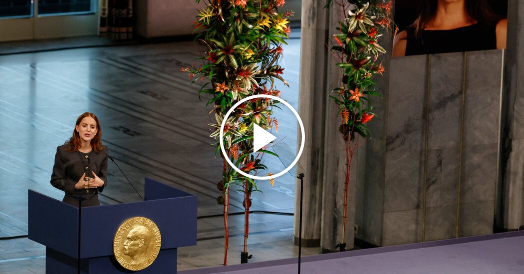 Machado Misses Nobel Peace Prize Ceremony, but Vows to Visit Oslo