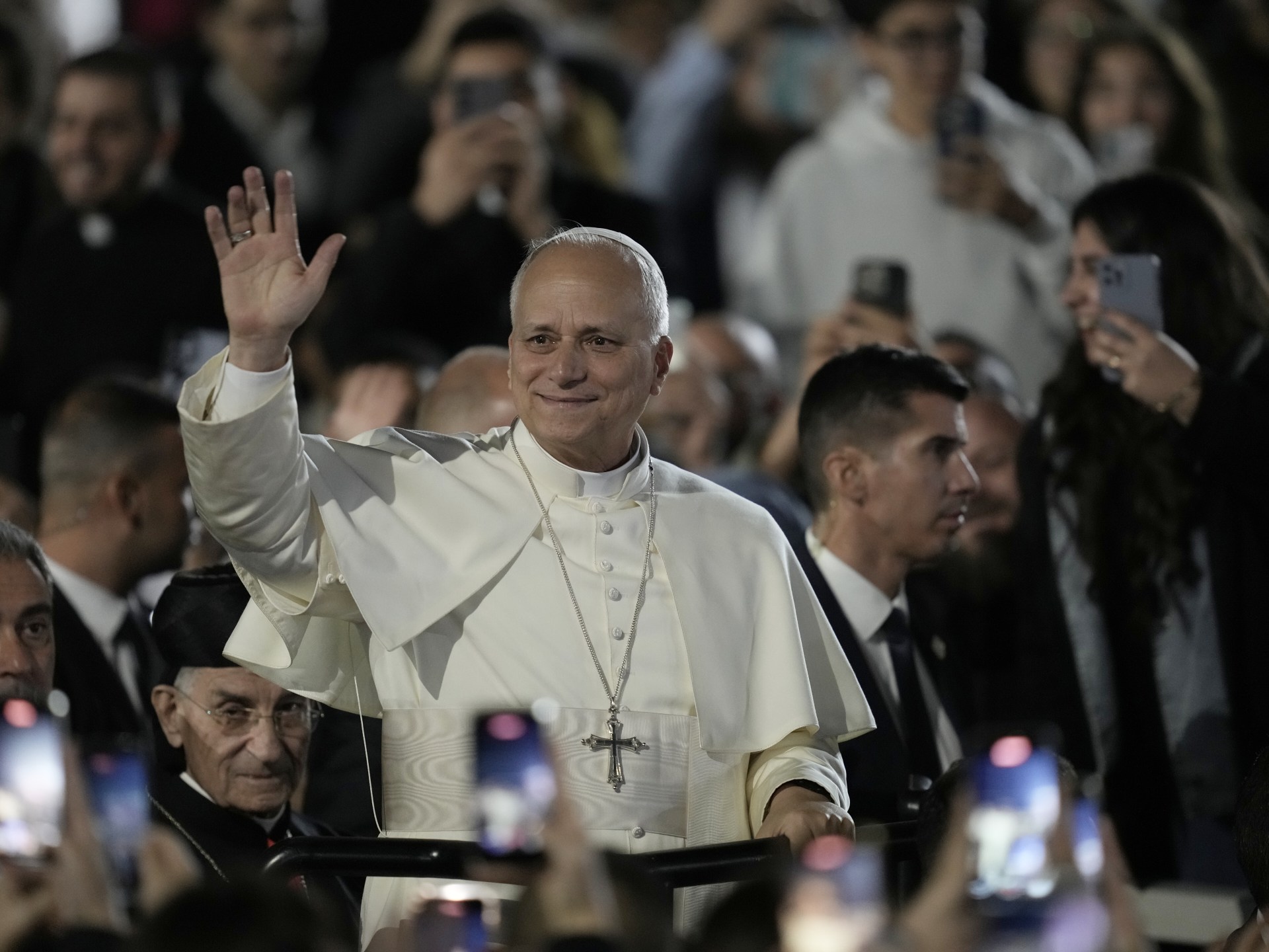 Pope Leo urges unity on day two of Lebanon visit | Conflict News