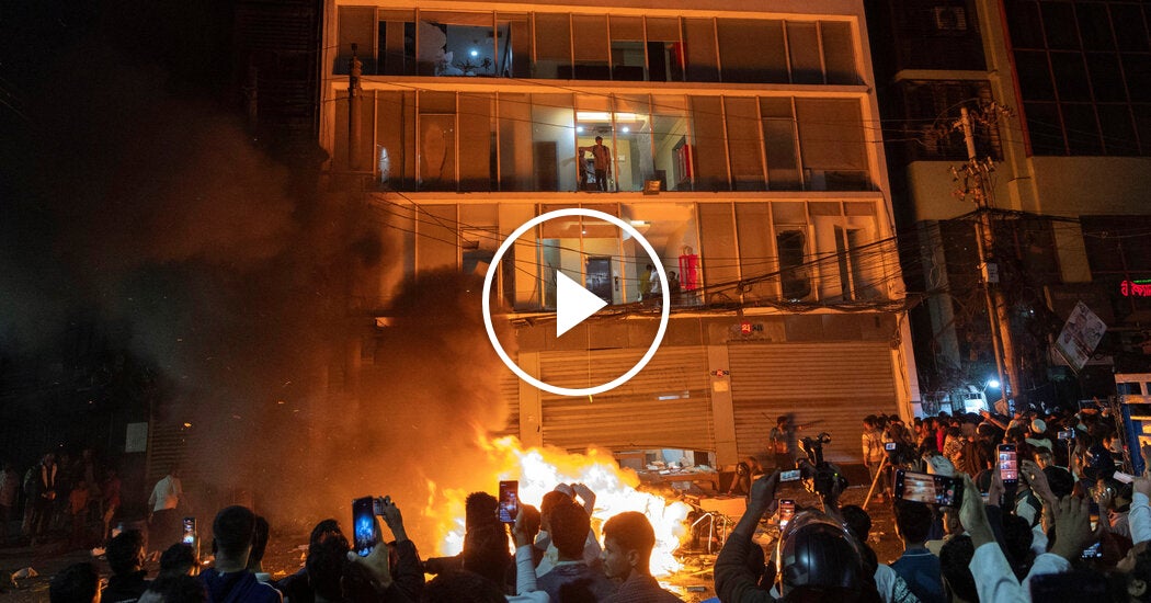 Riots Flare Up in Bangladesh After a Student Protest Leader Is Killed