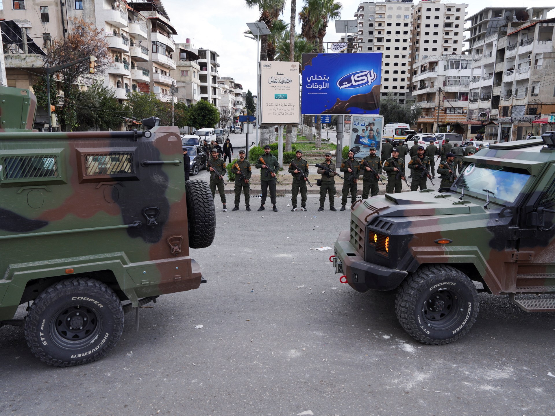 Syrian gov’t troops deployed to Latakia, Tartous after deadly clashes | Syria's War News