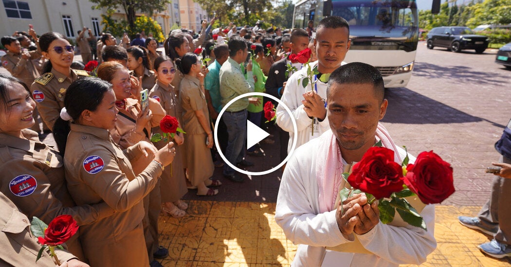 Thailand Repatriates 18 Cambodian Soldiers