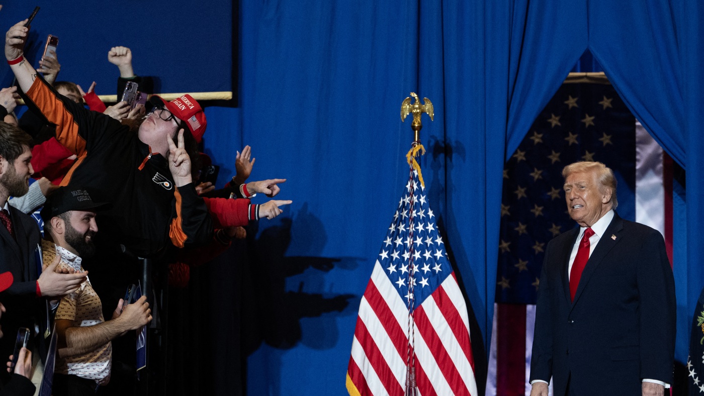 Trump on the economy; Fed Reserve; Afghan fighters : NPR