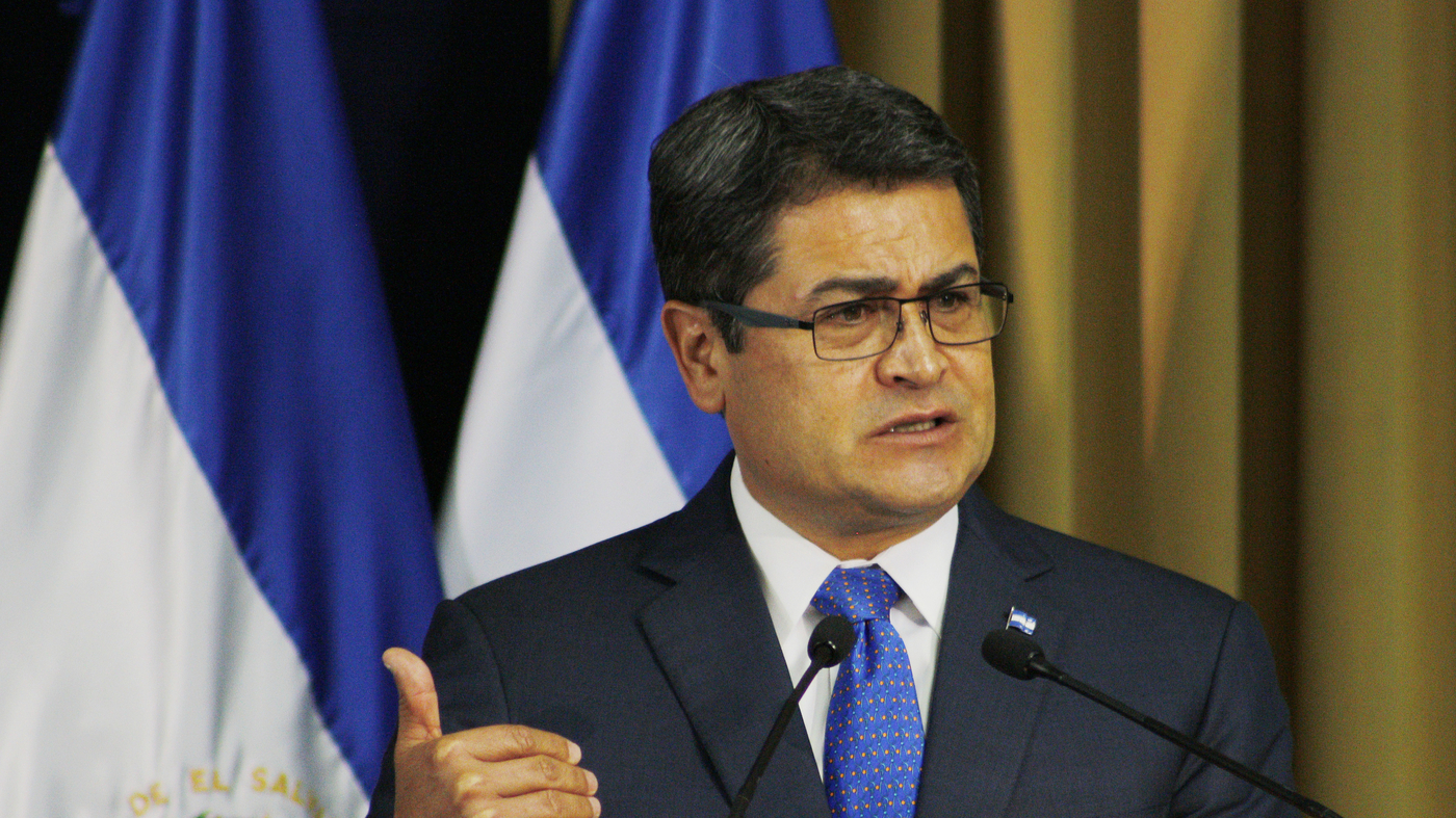 Trump pardons Honduran ex-president who was convicted of drug crimes : NPR