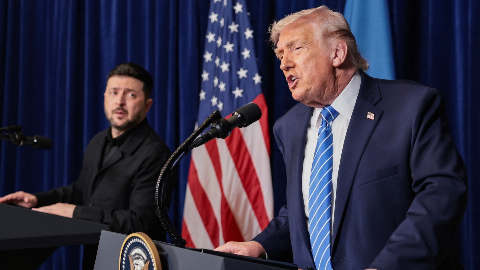 Trump says Russia and Ukraine are 'maybe very close' to peace deal after Zelenskyy meeting