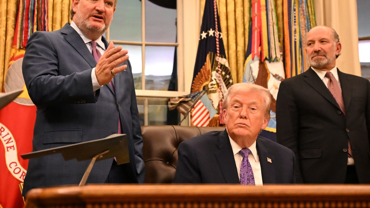 Trump tries to preempt state AI laws via an executive order : NPR