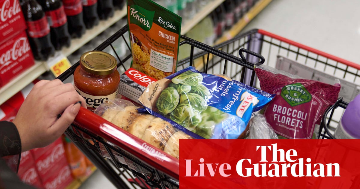 US politics live: most Americans blame Trump for high prices, poll shows | Trump administration