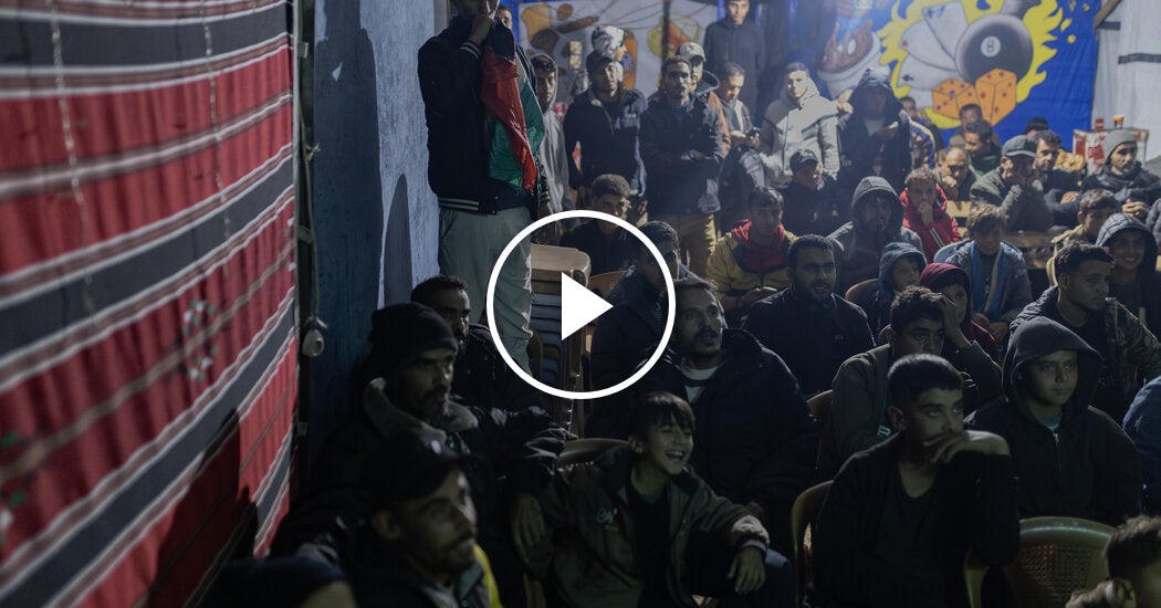 ‘We Came to Cheer Ourselves Up’: Soccer Offers Gazans Rare Joy