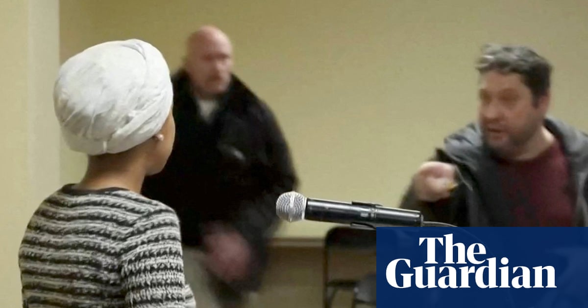 Congresswoman Ilhan Omar sprayed with unknown substance at Minneapolis town hall | Ilhan Omar