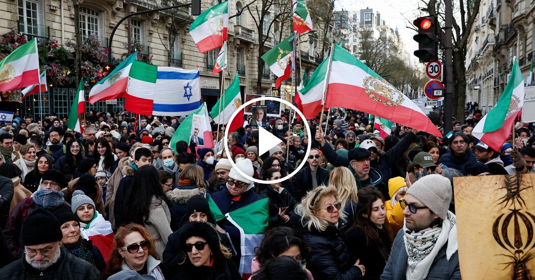 Demonstrators Around the World Show Solidarity for Iran Protests