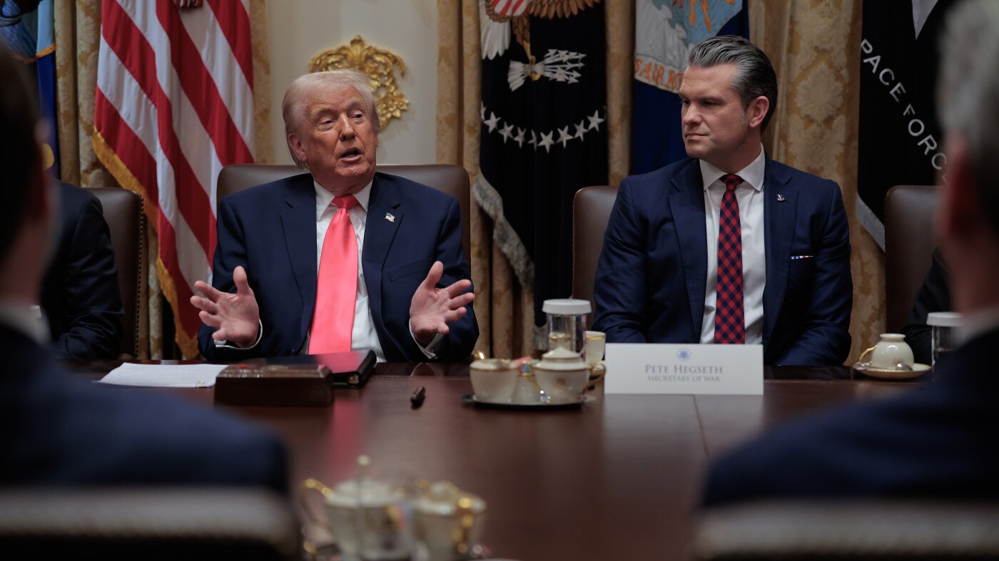 Families of killed men file first U.S. federal lawsuit over drug boat strikes : NPR