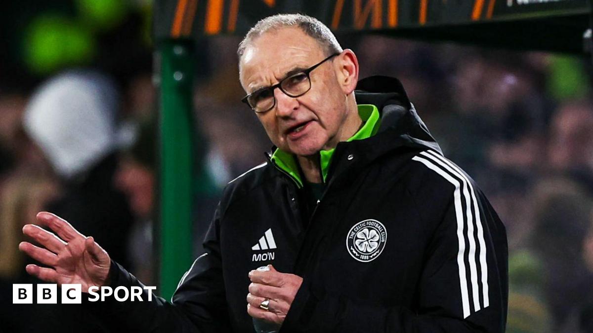 Martin O'Neill on the touchline during Celtic's Europa League win over Utrecht