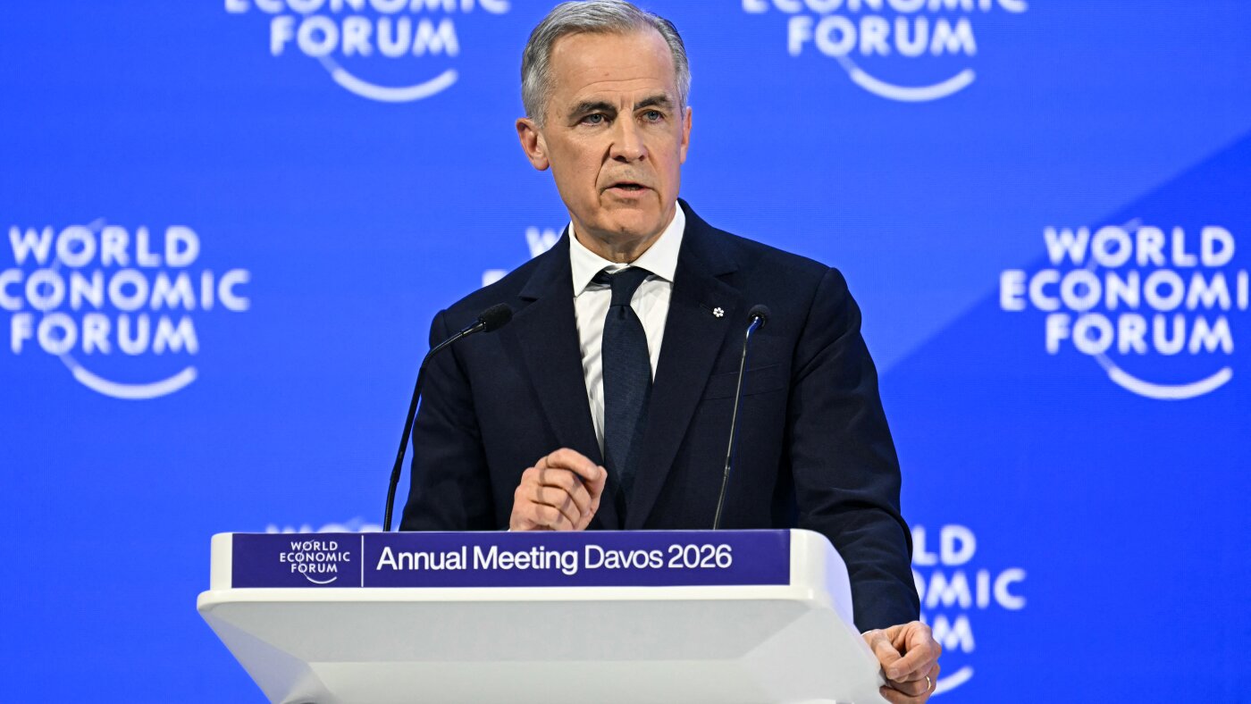 Mark Carney's warning and its echoes from the past : NPR