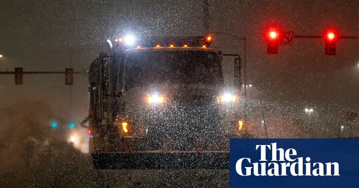 Snow, sleet and power outages: 150m Americans brace for massive winter storm | US weather