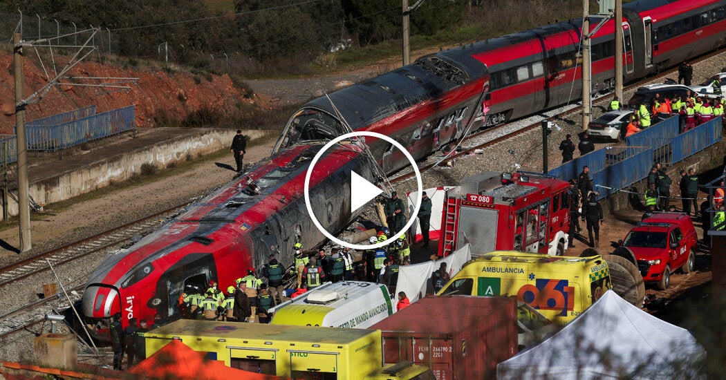 Train Crash in Southern Spain Kills Dozens