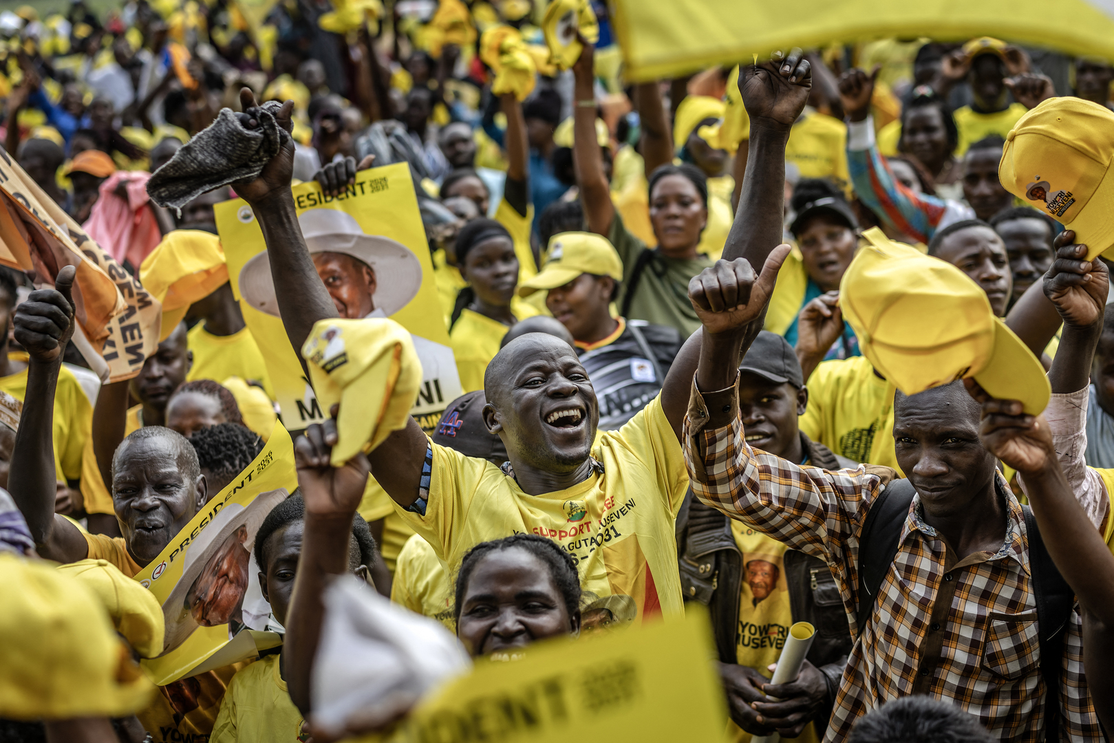 Uganda’s Museveni wins 7th term, opponent calls results ‘fake’ | Protests